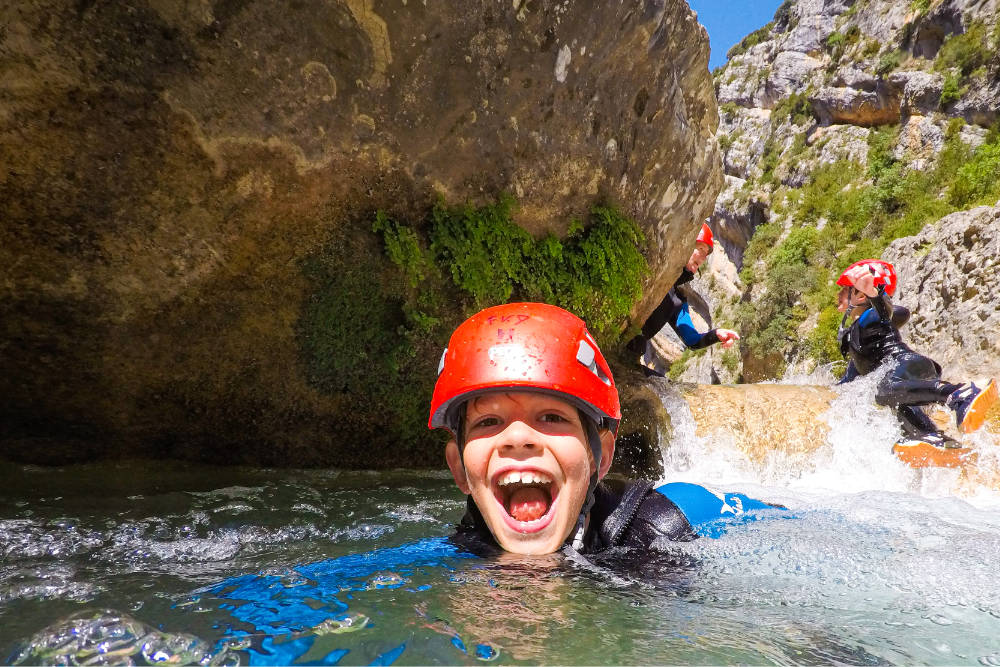 Canyoning Sierra de Guara en Famille - Espagne